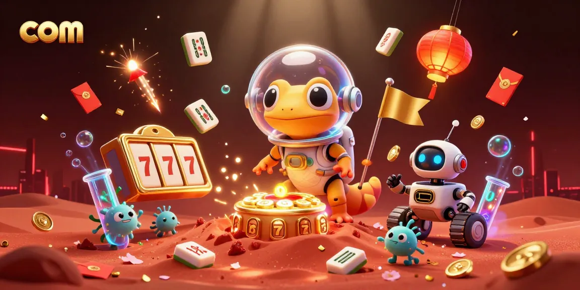 Experience the thrill of com with golden rewards and dynamic games in a vibrant Martian casino.