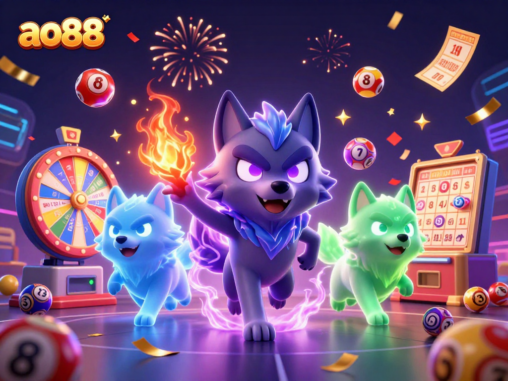 Experience vibrant chances to win with ao88's dynamic lottery scene and engaging casino elements.