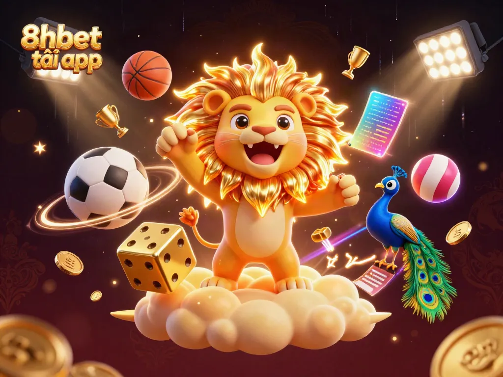 Experience the excitement of playing with 8xbet tải app featuring dynamic characters, sports elements, and vibrant visuals.
