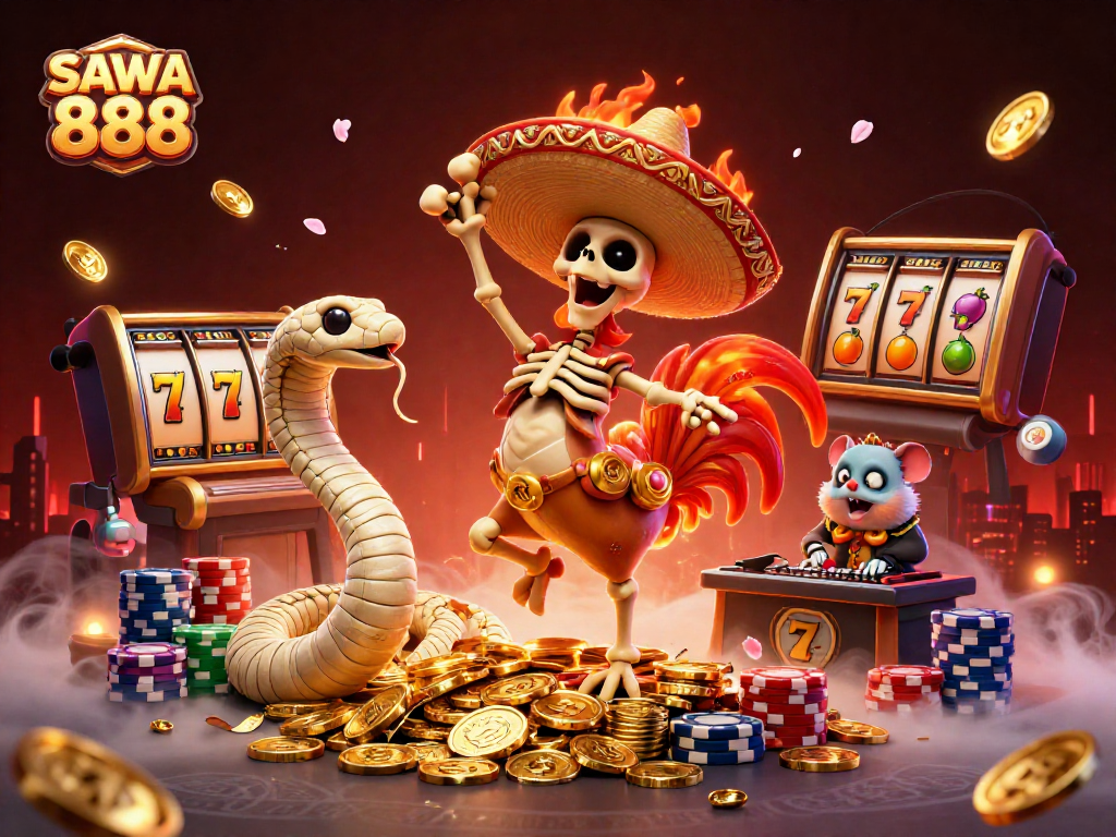 SAWA 888 captures players winning big in slots while enjoying vibrant jackpots and thrilling party elements.