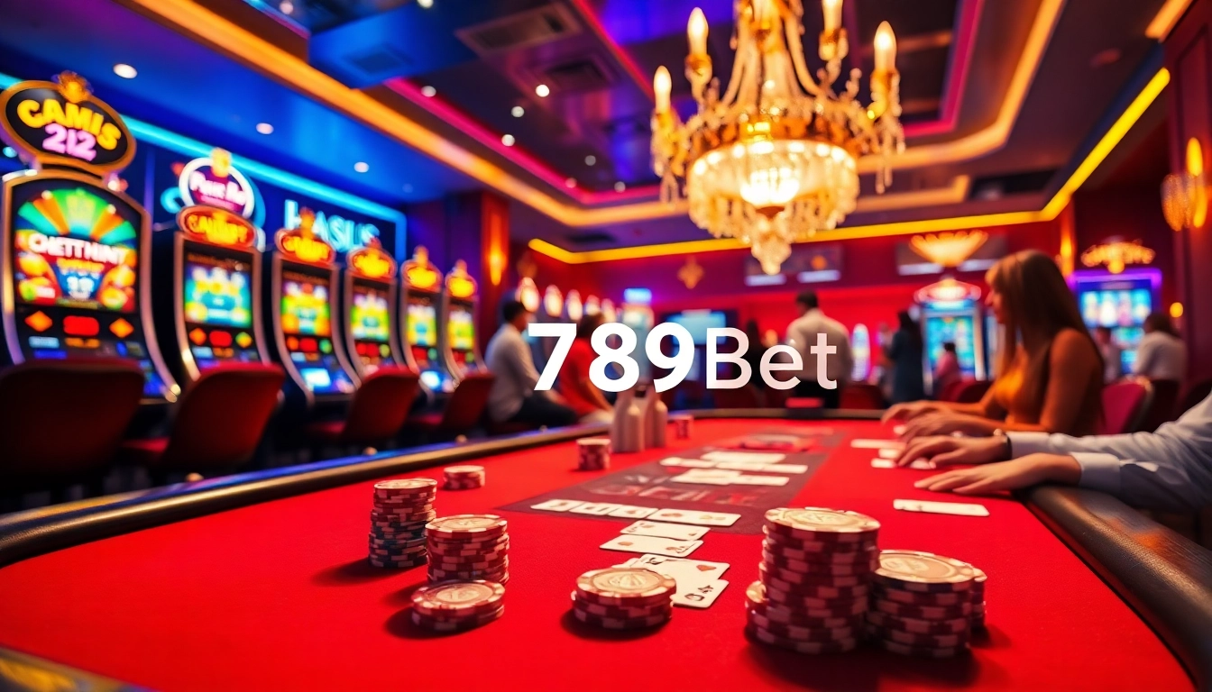 Betting at a luxurious casino table showcasing Link vào 789Bet uy tín for an exciting gambling experience.