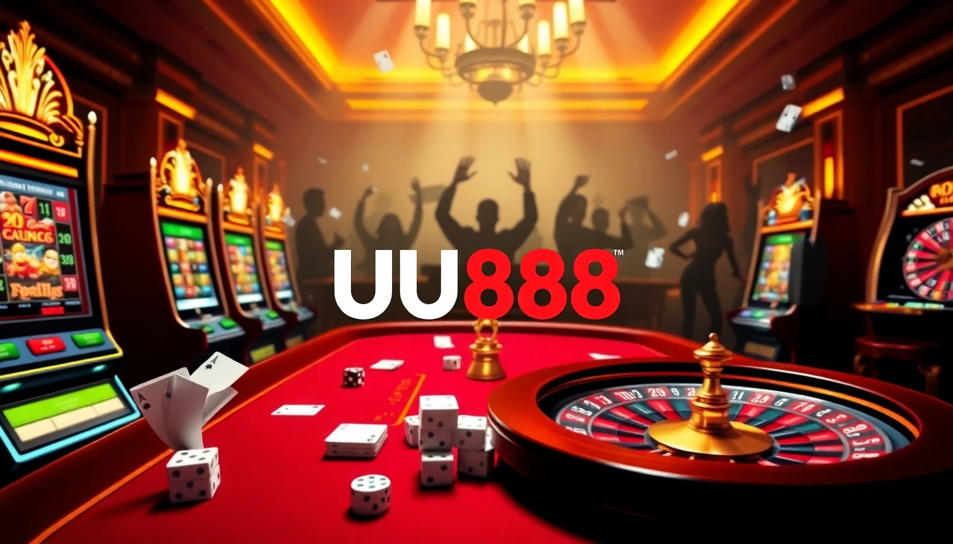 Celebrate wins with UU888's vibrant online casino featuring exciting games, tables, and players.