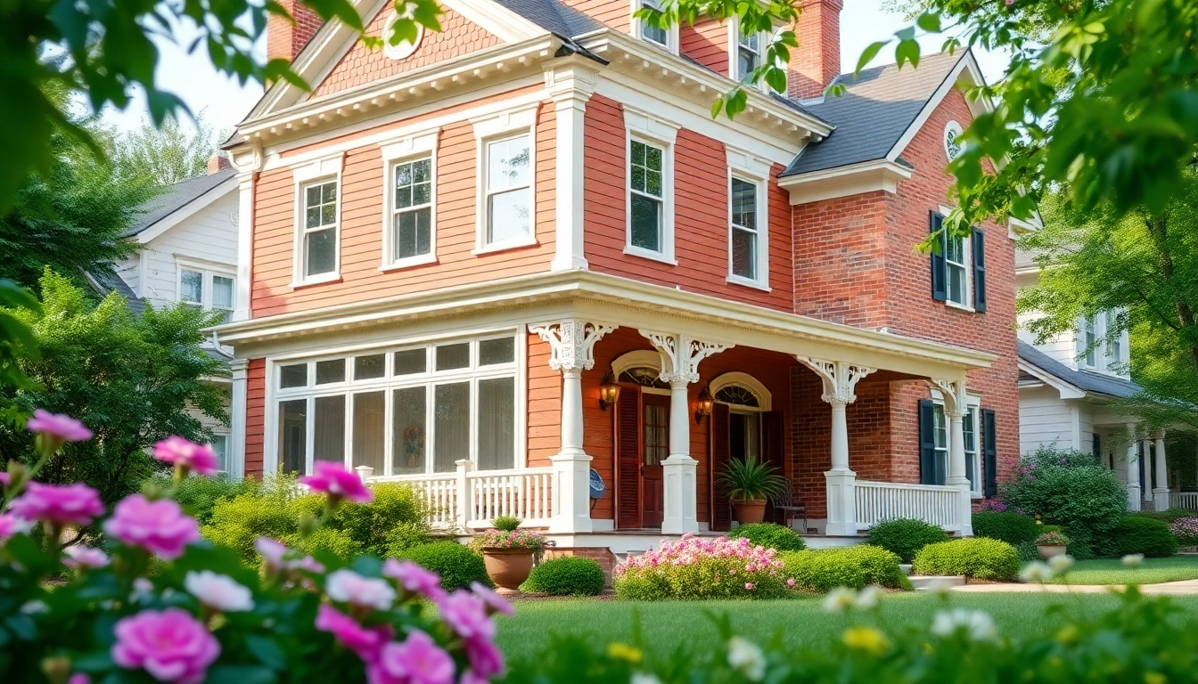 Showcasing a charming colonial addition enhancing the beauty of a historic home.