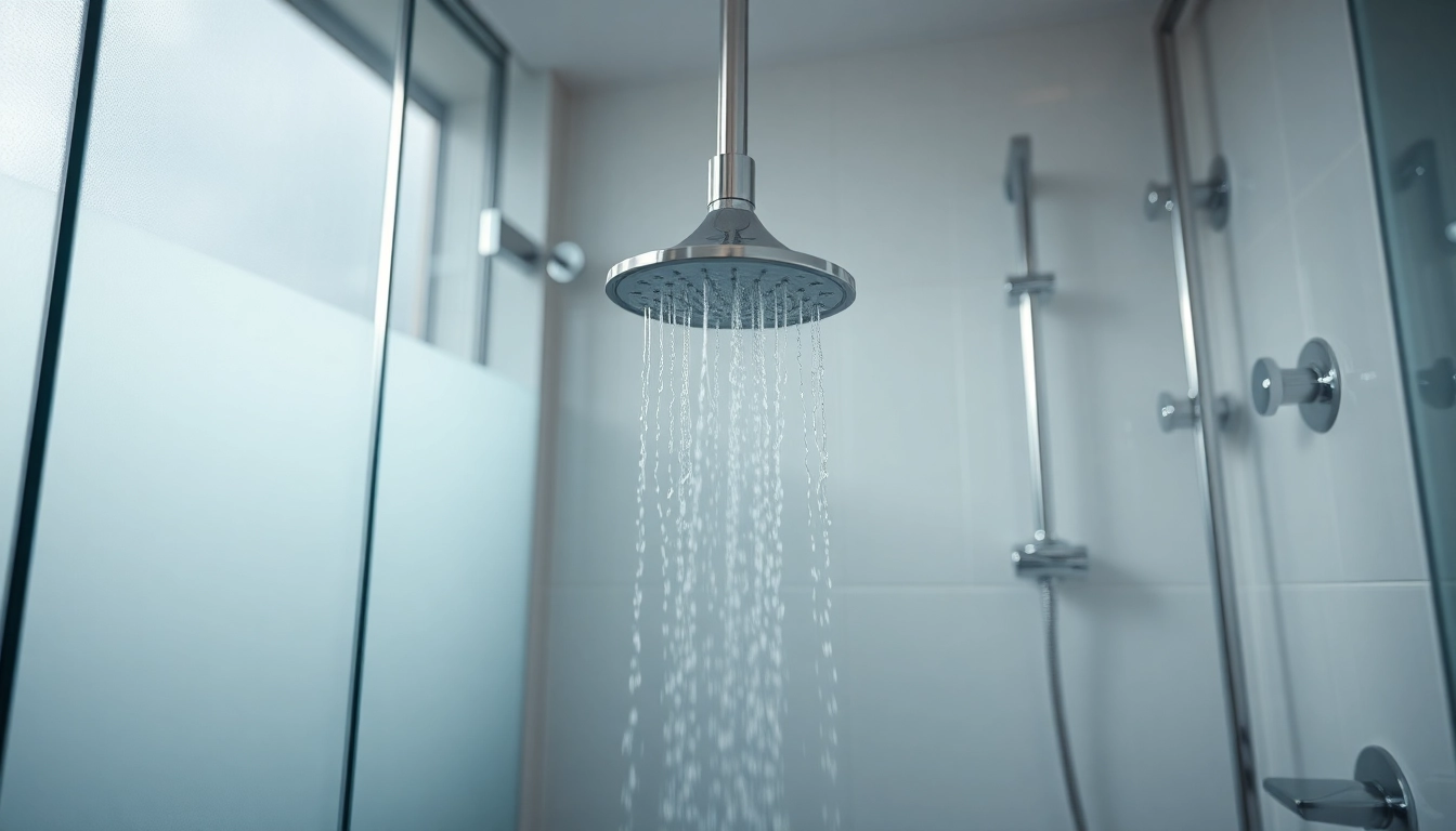 Experience elegant showers with sleek designs and luxurious fixtures in a modern bathroom.