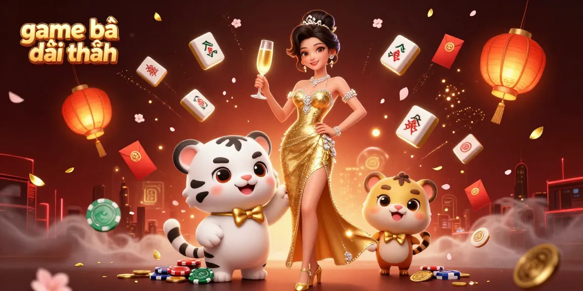 Experience game bài đổi thưởng with a glamorous scene depicting excitement, wins, and vibrant casino elements.