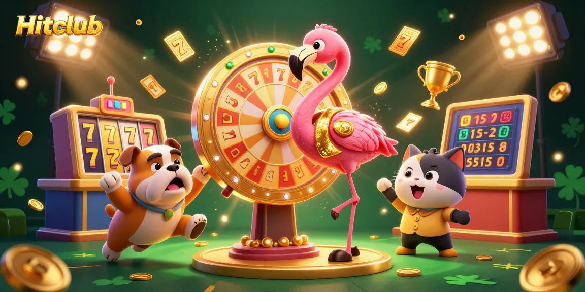 Spin the prize wheel at Hitclub, where excitement meets rich slot gaming experiences!