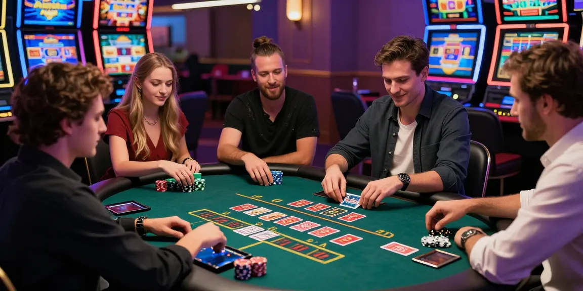 Players enjoying the excitement of credit card casinos on https://brcs.co.uk with engaging games and vibrant atmosphere.