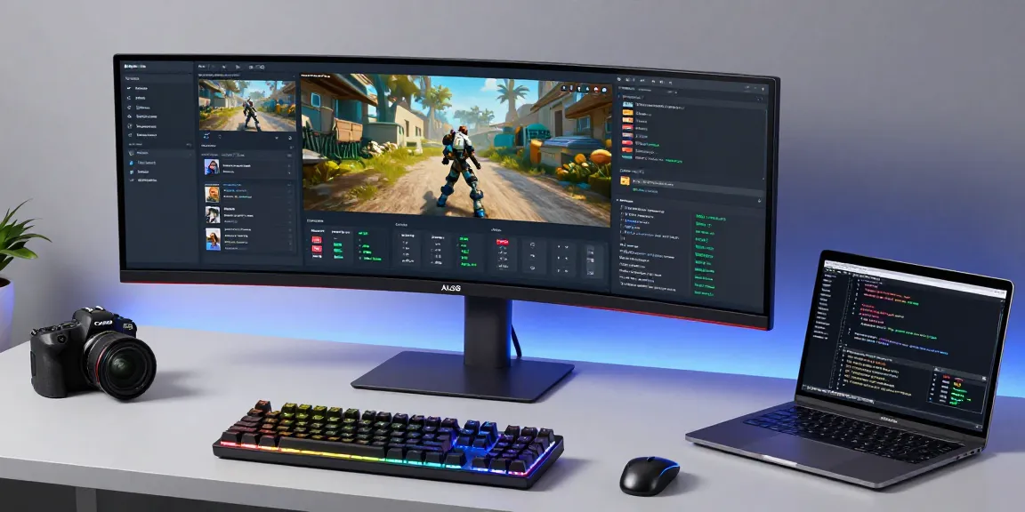 ALO868 digital platform showcasing advanced gaming technology features and software development tools in a modern workspace.