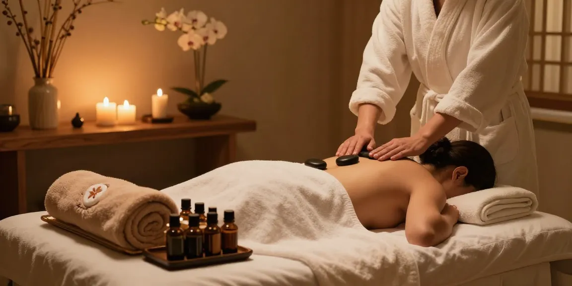 ALO8 spa treatment with luxurious massage therapy, promoting relaxation and rejuvenation.